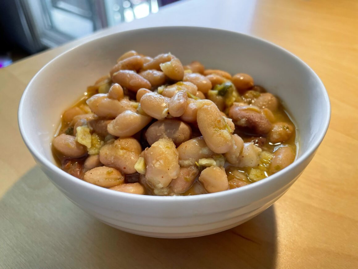 Garlic Jalapeno Pintos Beans