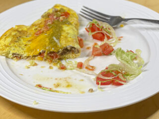 Two Egg Omelet w/Jalapeno Hot Sauce