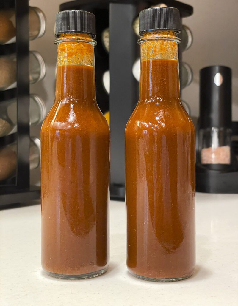 Roasted Red Jalapeno Pepper Hot Sauce