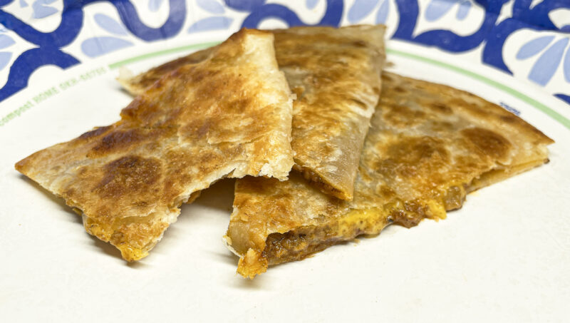 Chili Cheese Quesadilla
