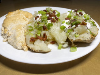 Chicken and Baked Potato