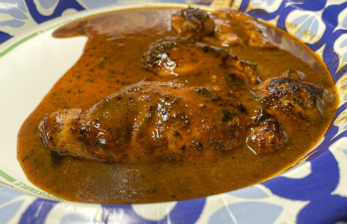 Baked Boneless Skinless Chicken Thighs in Sauce