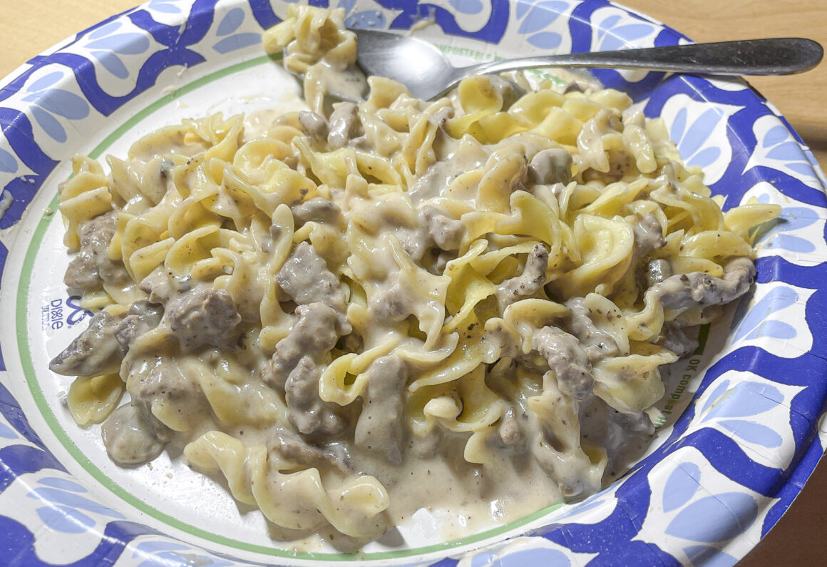 Beef Stroganoff