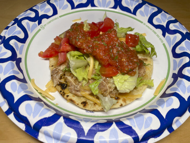 Chicken Tostada