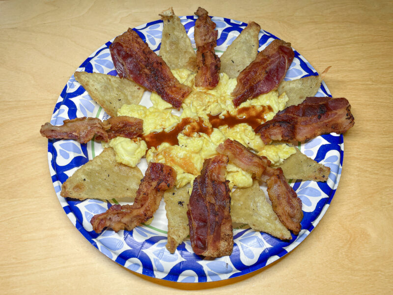 Eggs, Bacon, and Tortillas