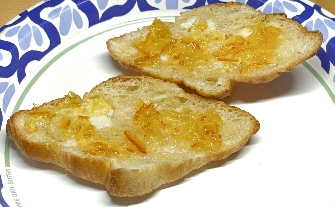 Orange Marmalade on Toast