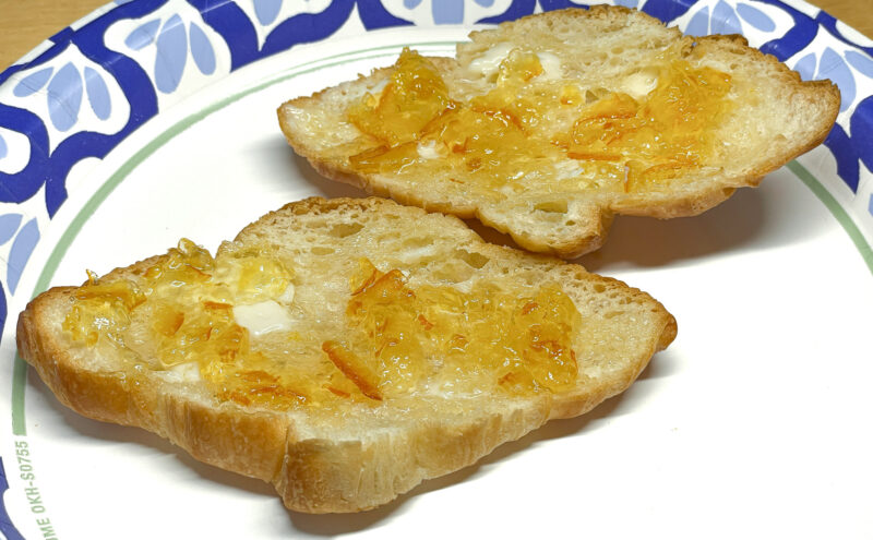 Orange Marmalade on Toast