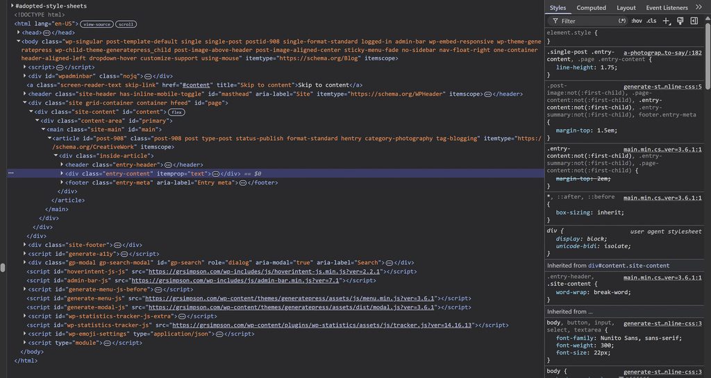 Inspecting Code
