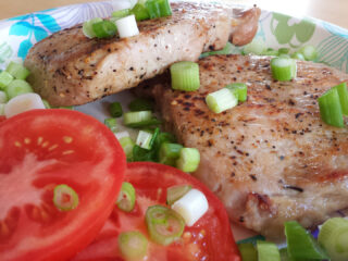 Pork Chops & Tomatoes