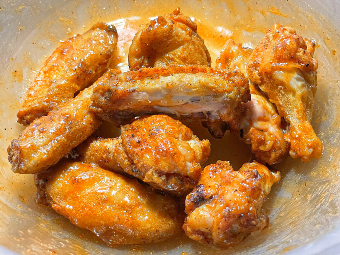 Sauced Chicken Wings