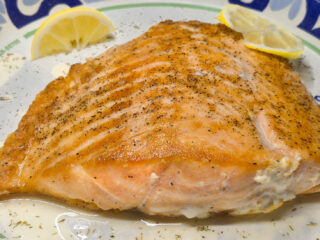 Salmon with Lemon