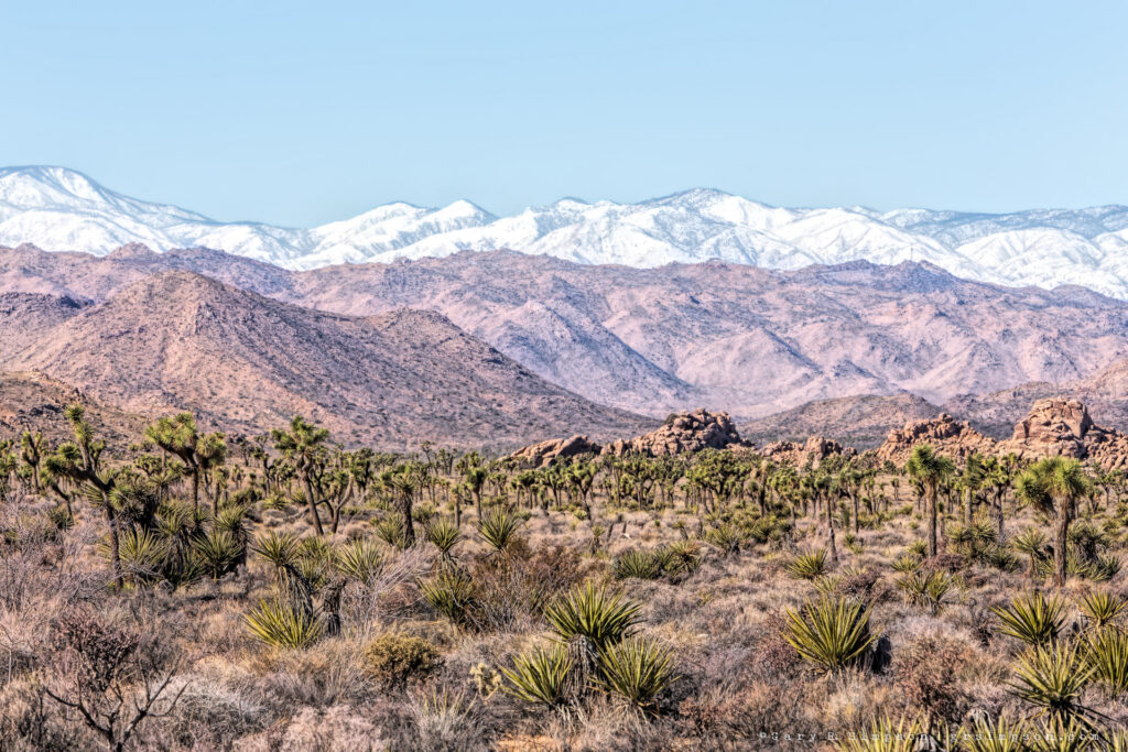 Snow Capped Mountains