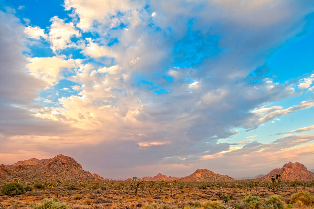 Afternoon Desert Clouds