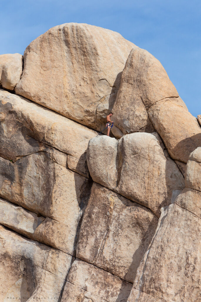 Climbing Naked on The Old Woman