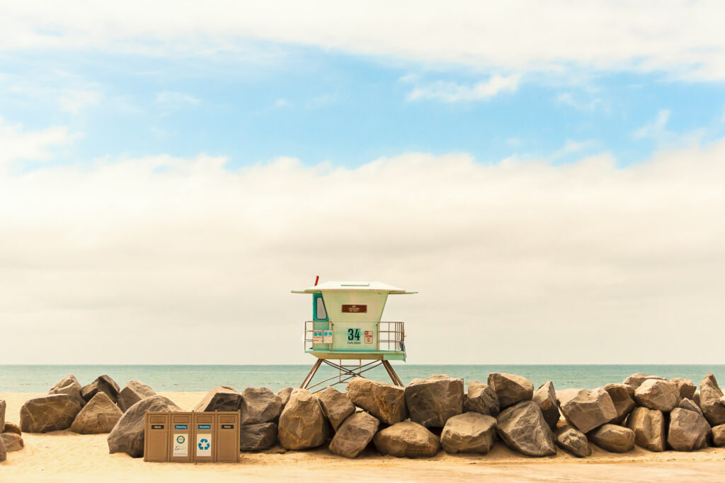 Carlsbad Beach Lifeguard Station