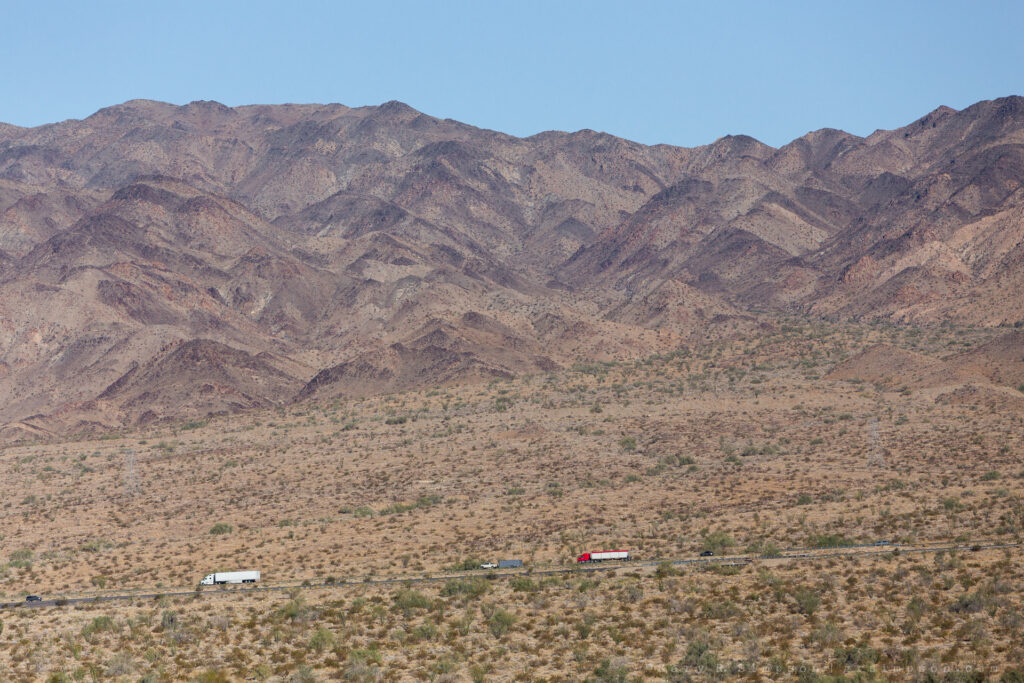 I-10 West of Chiriaco Summit