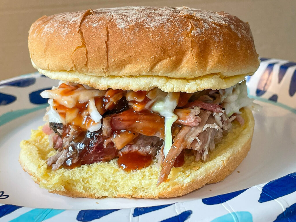 Smoked Pulled Pork Sandwich