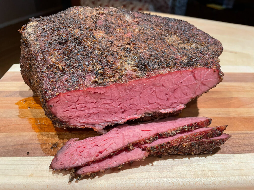Smoking Corned Beef Into Pastrami