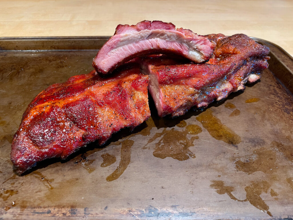 Cherry Smoked Pork Ribs