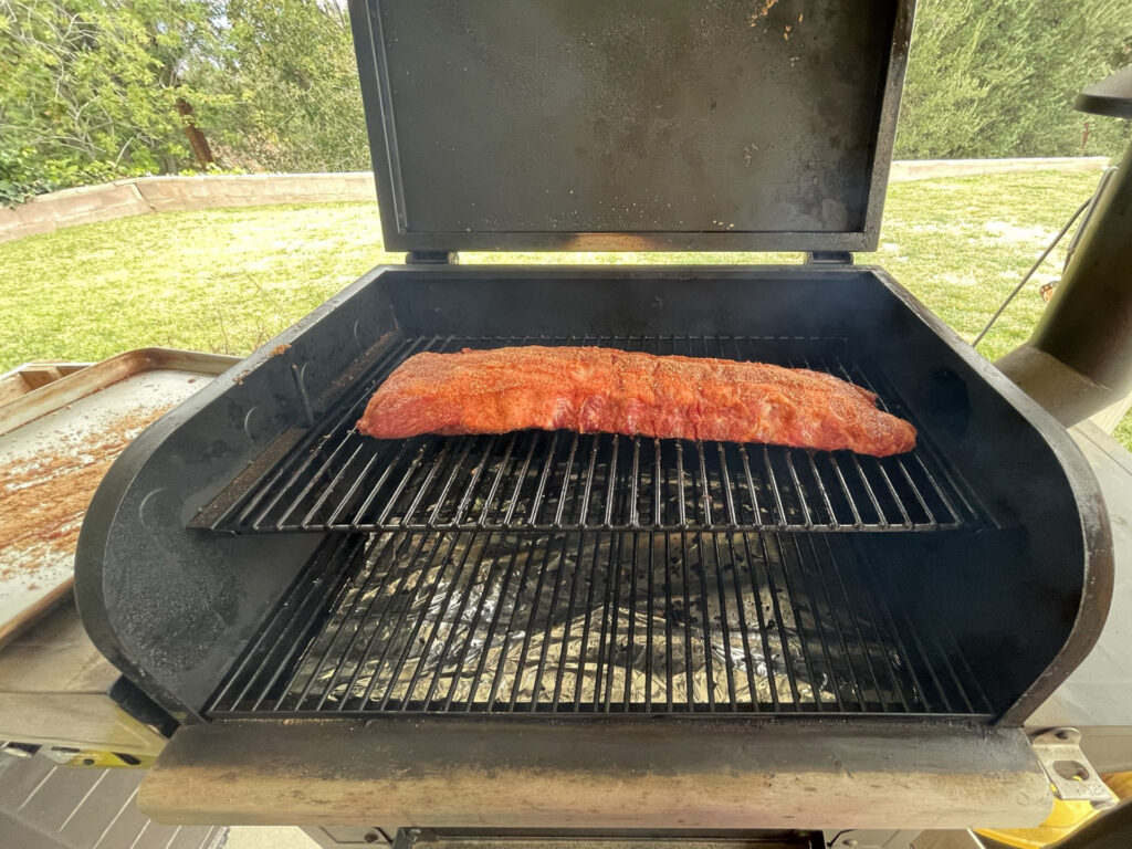 St. Louis Ribs on the Z Grills Pellet Smoker