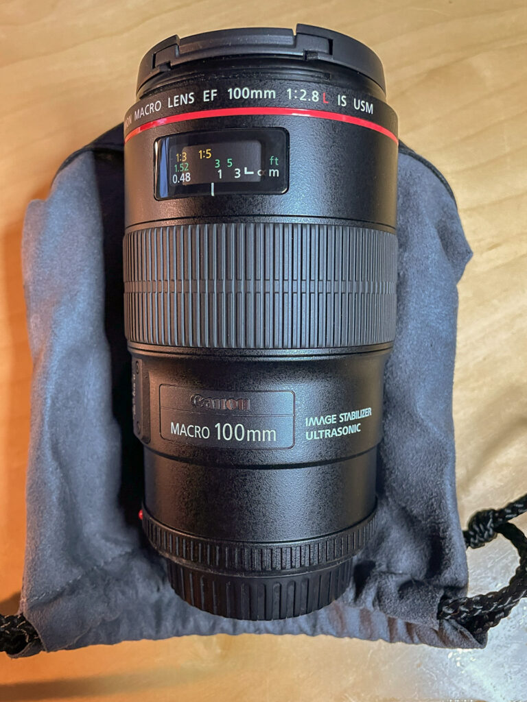 Canon 6D with Macro 100mm Lens