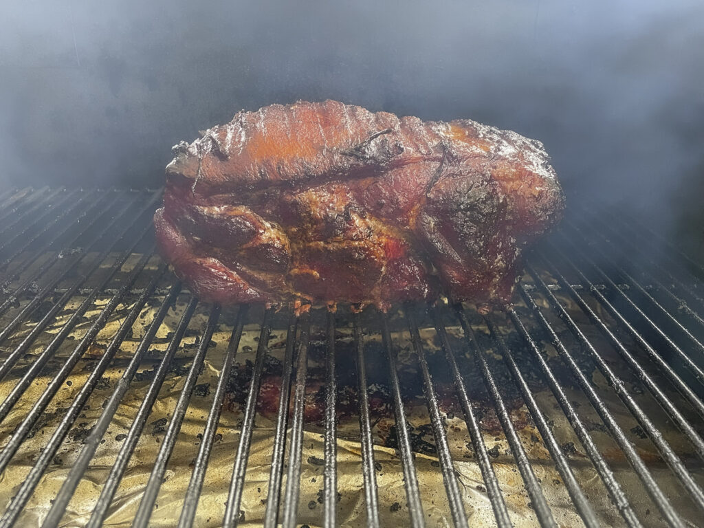 Pork Shoulder on the Smoker
