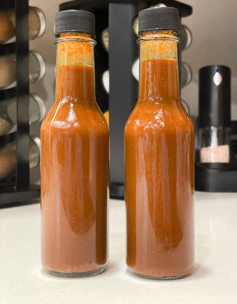 Roasted Red Jalapeno Pepper Hot Sauce