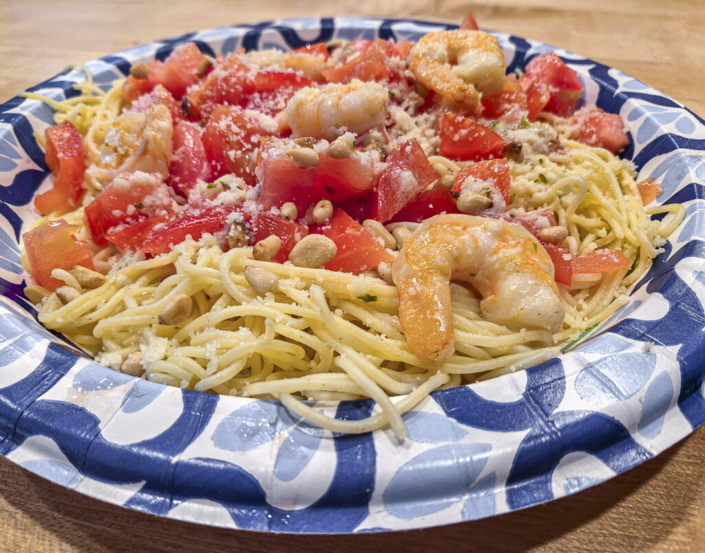 Shrimp & Tomato Pasta