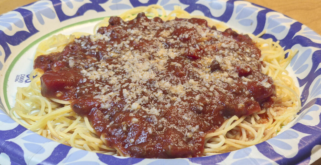 Spaghetti w/Meat Sauce