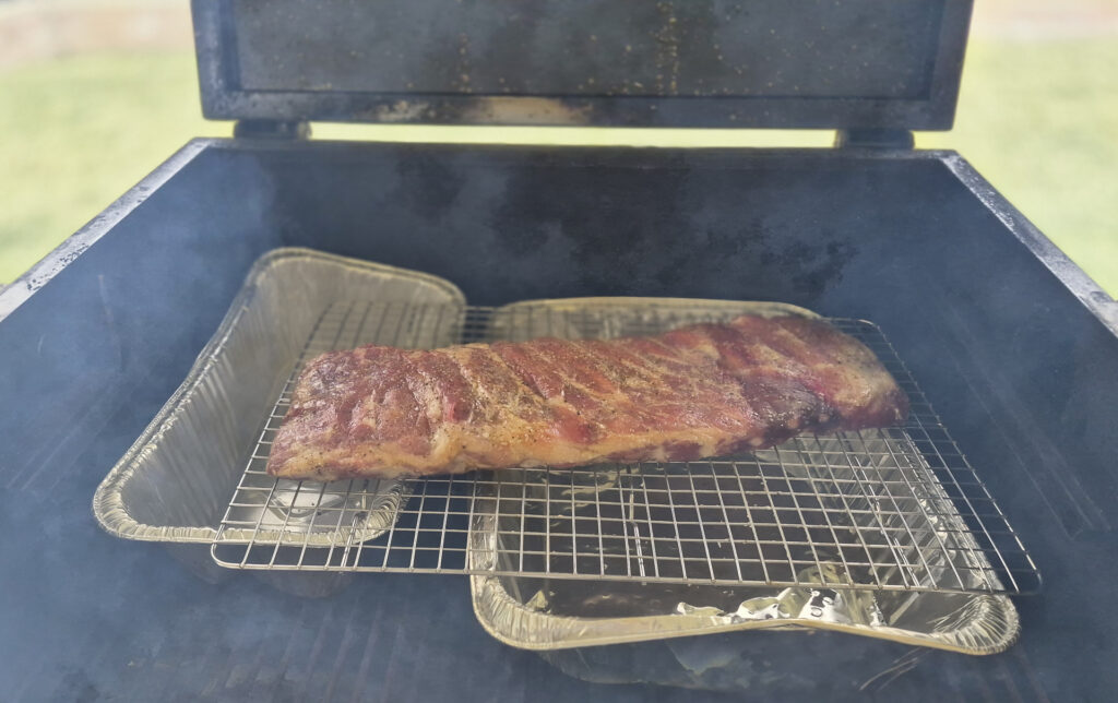 Smoking Ribs This Afternoon
