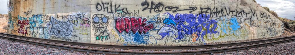 Graffiti at Frost Flyover