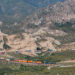 “BNSF Intermodal Train Negotiating the Sullivan’s Curve Grade in the Cajon Pass