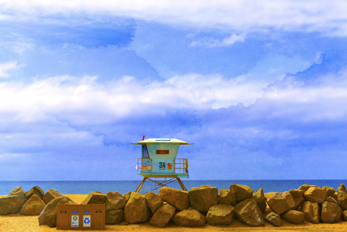Carlsbad Beach Lifeguard Station 34