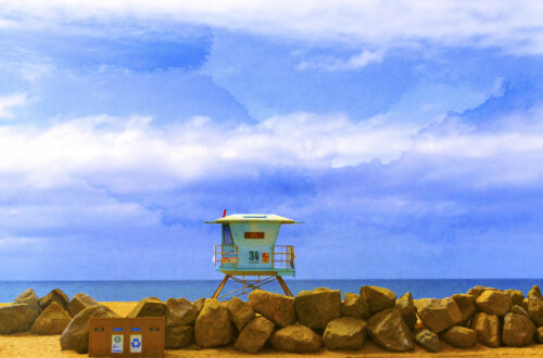 Carlsbad Beach Lifeguard Station 34