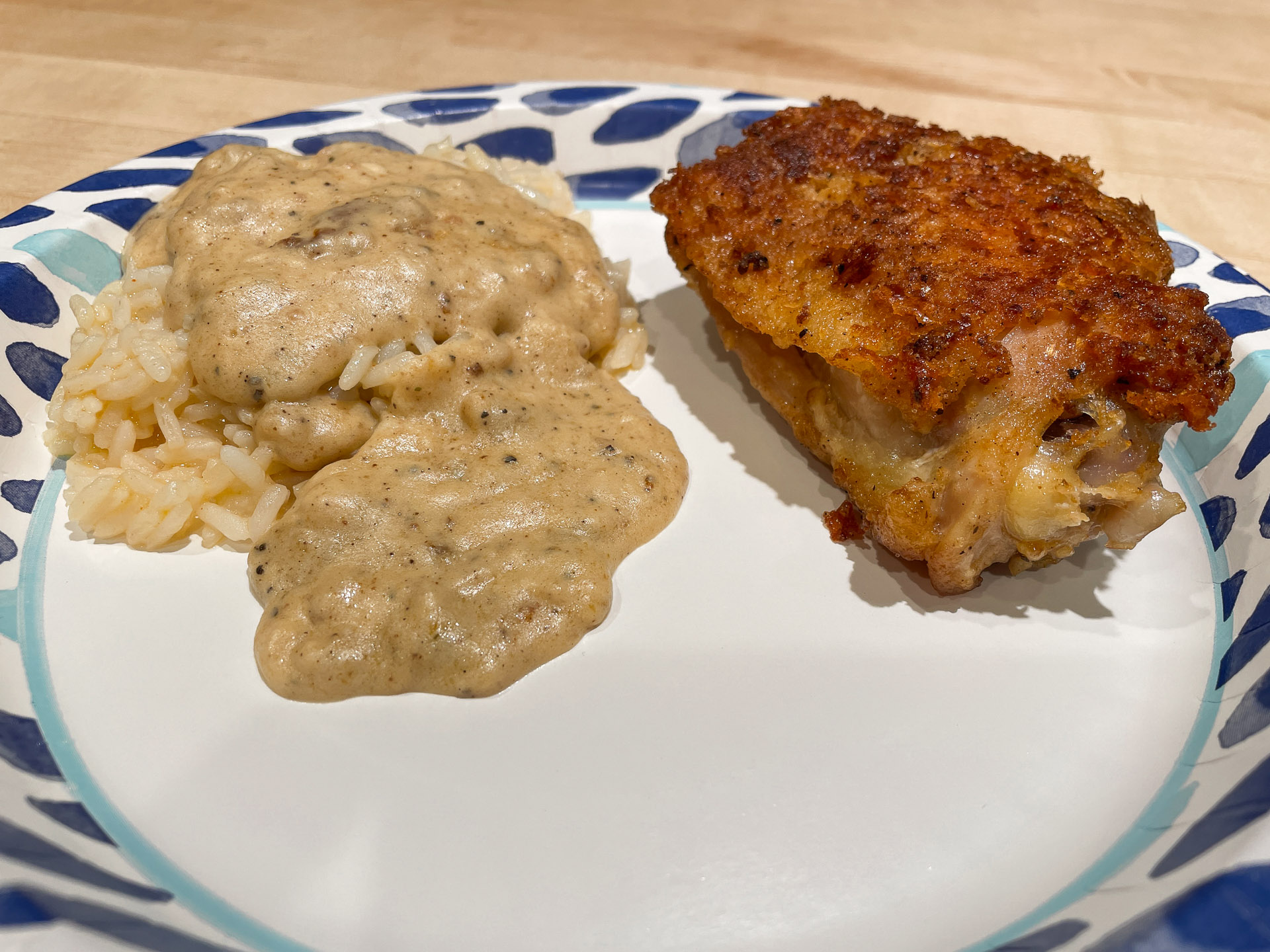 Chicken Thigh w/Rice & Gravy