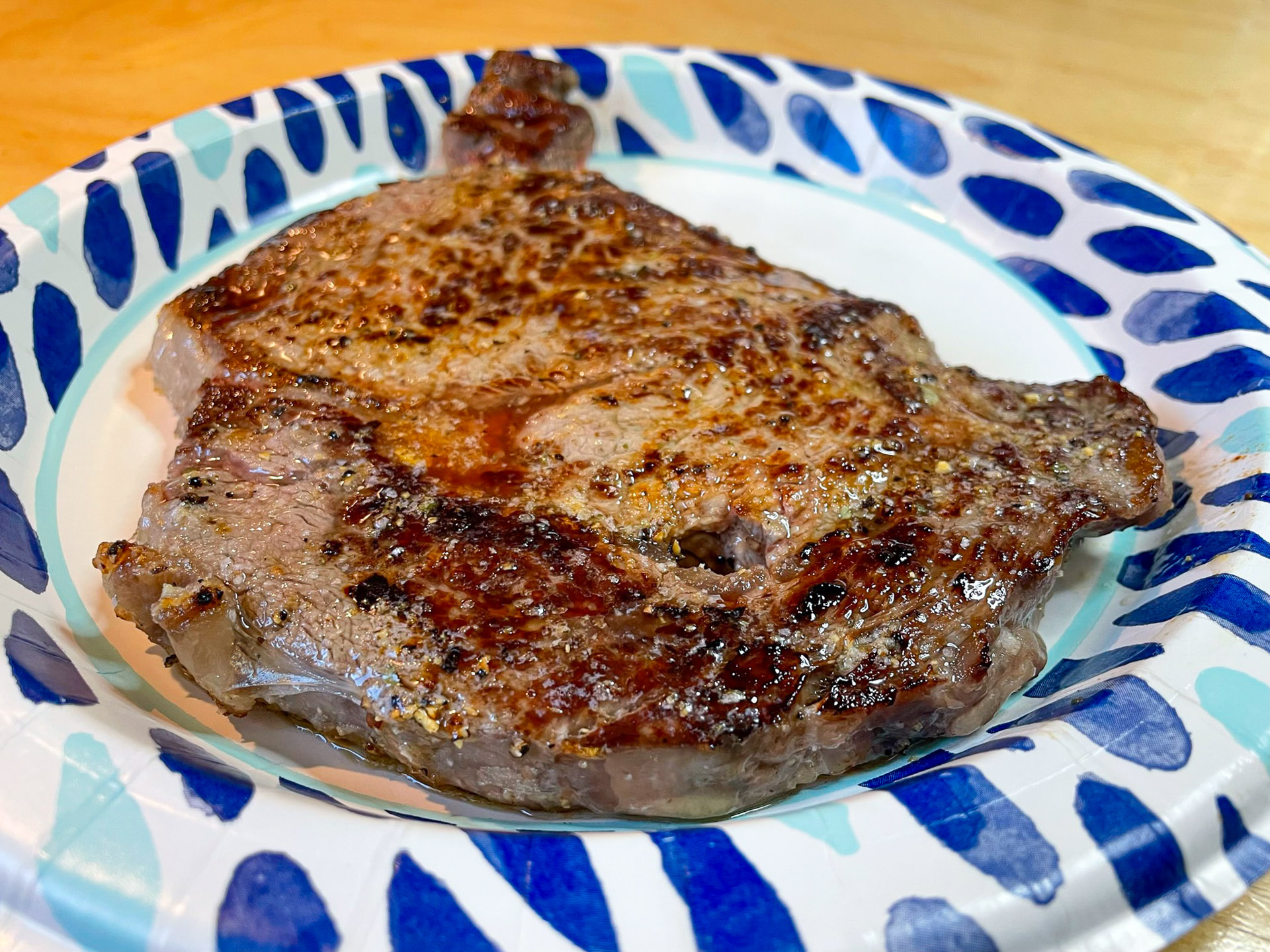 Pan Fried Rib Eye