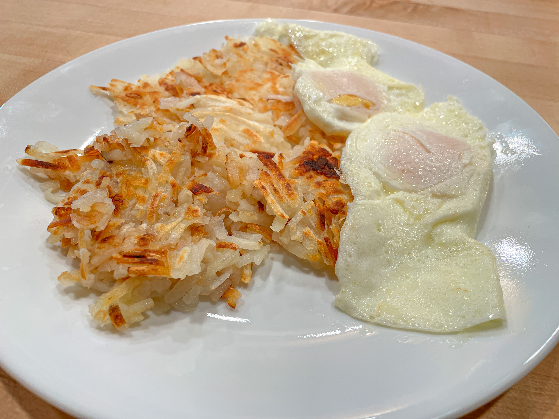 Hash Browns and Eggs