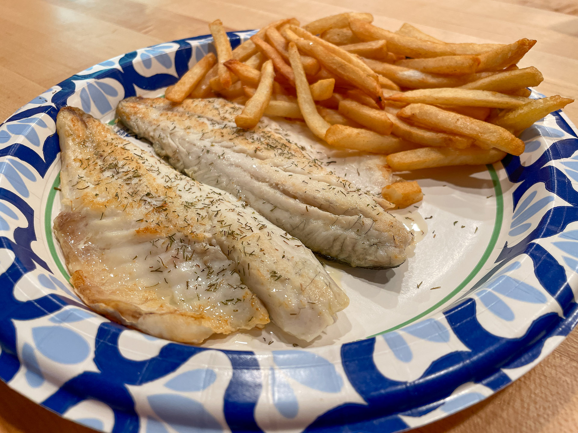 Tilapia and Fries