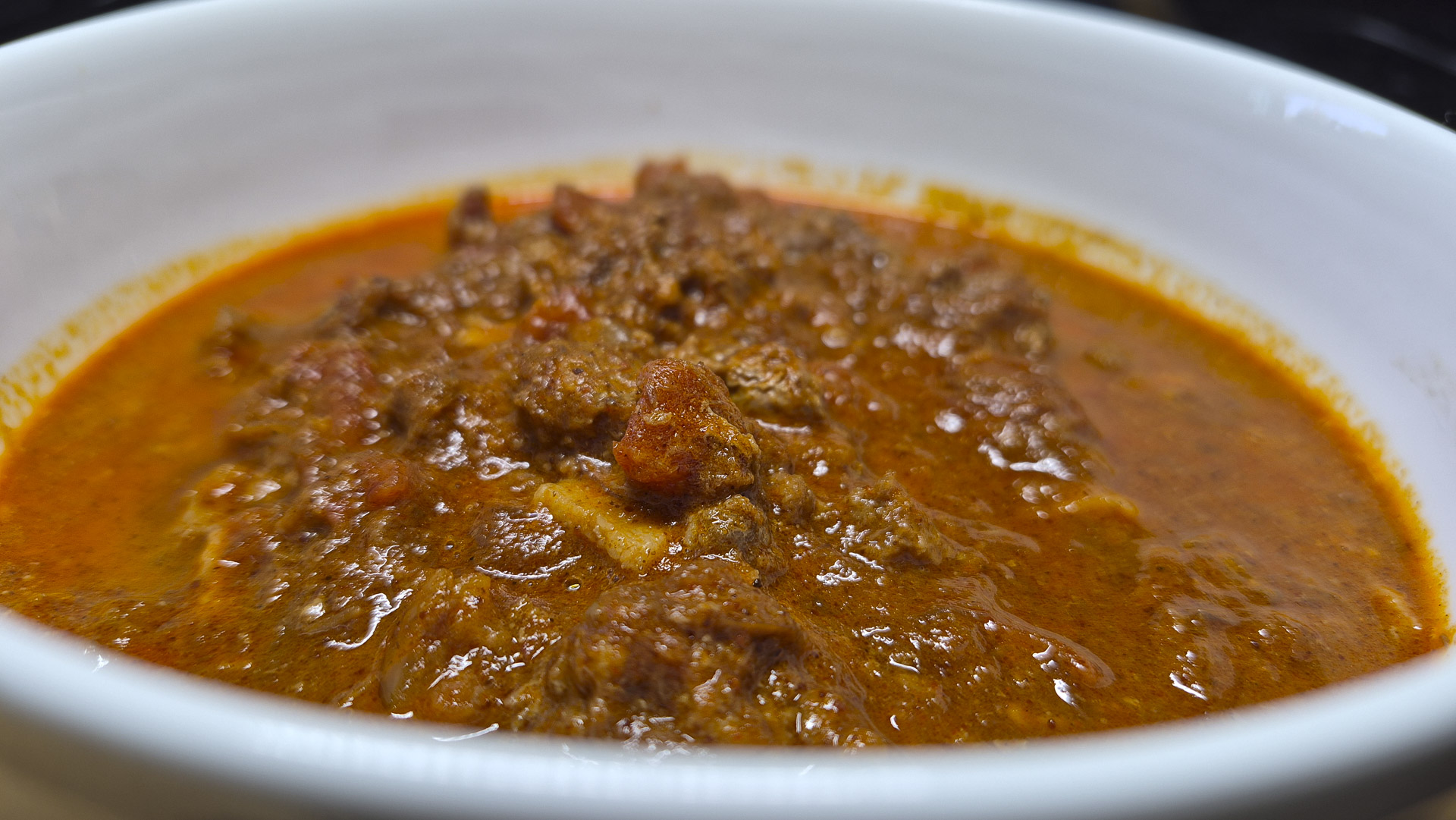Bowl of Beef Chili
