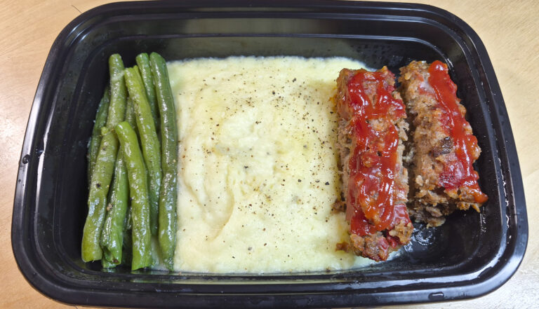 Green Beans Mashed Potatoes Meatloaf