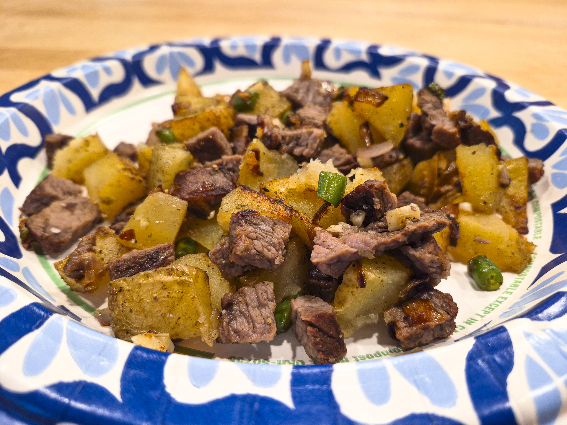 Beef Tri-tip Hash
