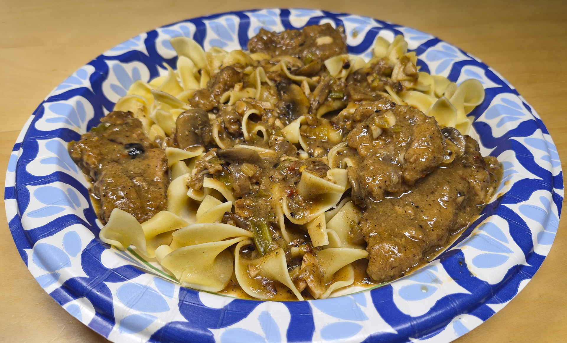 Pork Loin w/Mushroom Sauce