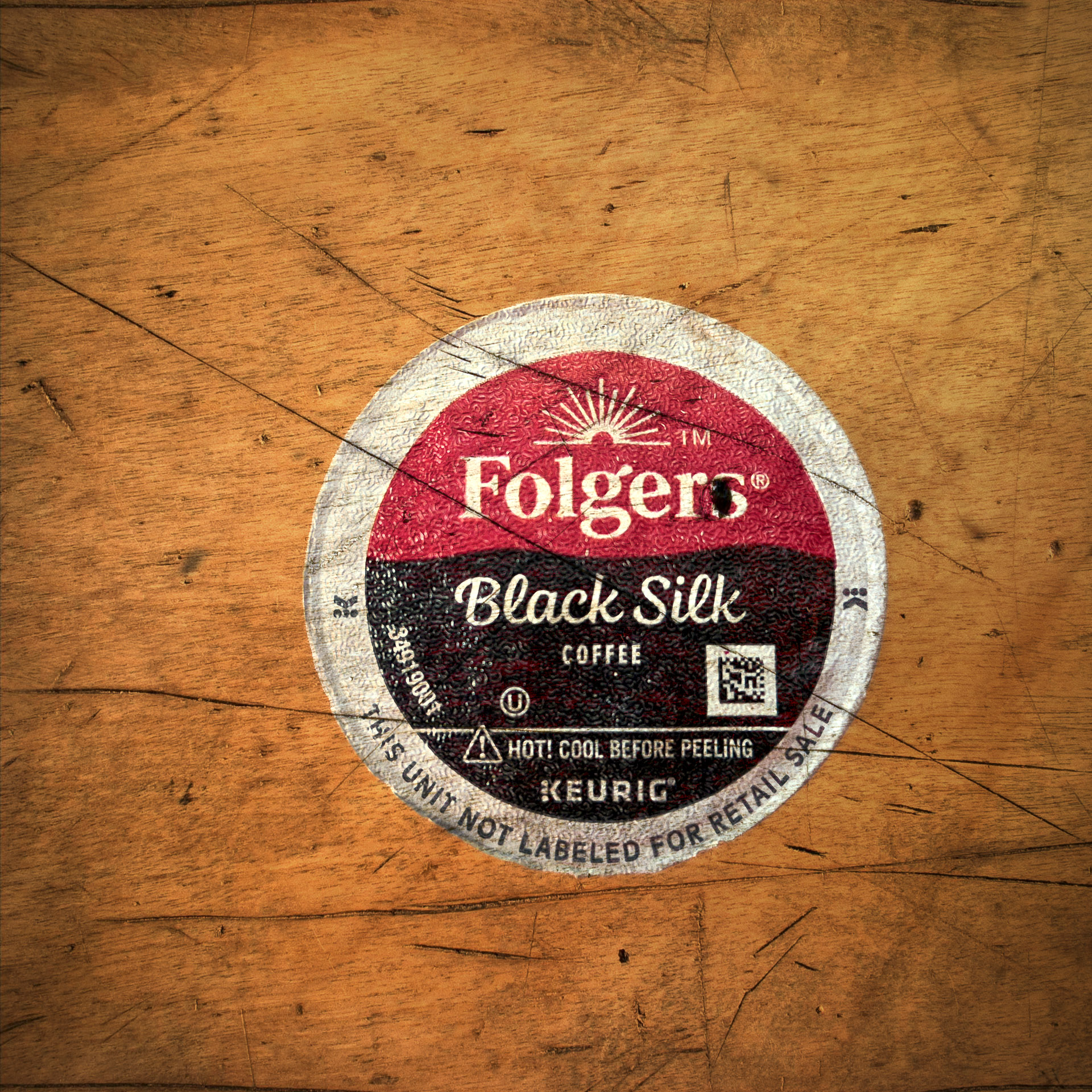Folgers Black Silk Coffee Pod