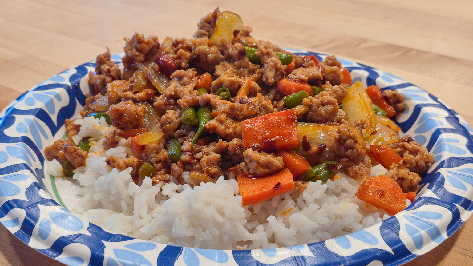 Ground Chicken Stir-fry