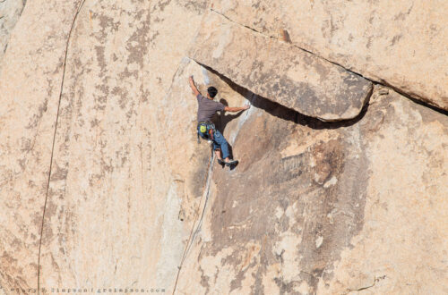 Climbing Intersection Rock