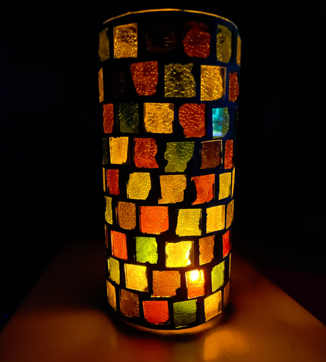 Mosaic Candle Holder