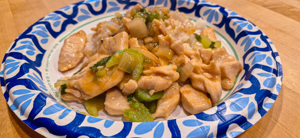 Velvet Chicken Stir-fry