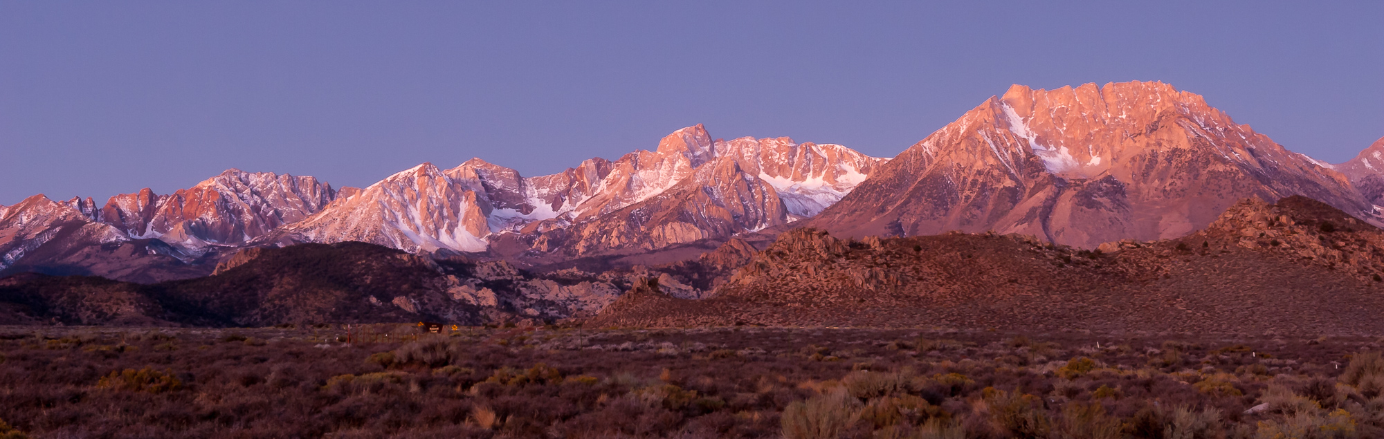 Bishop, Eastern Escarpment of the Sierra Nevada, Mount Humphreys, Round Valley