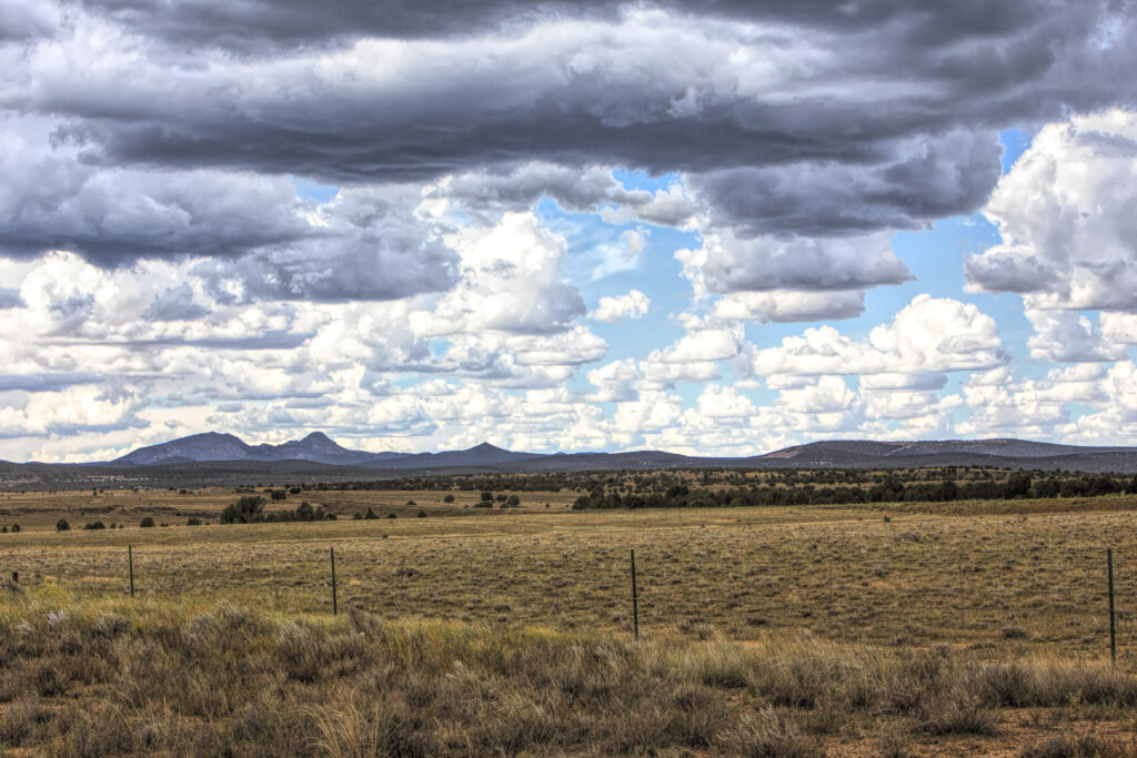 Big Sky Along Route 66