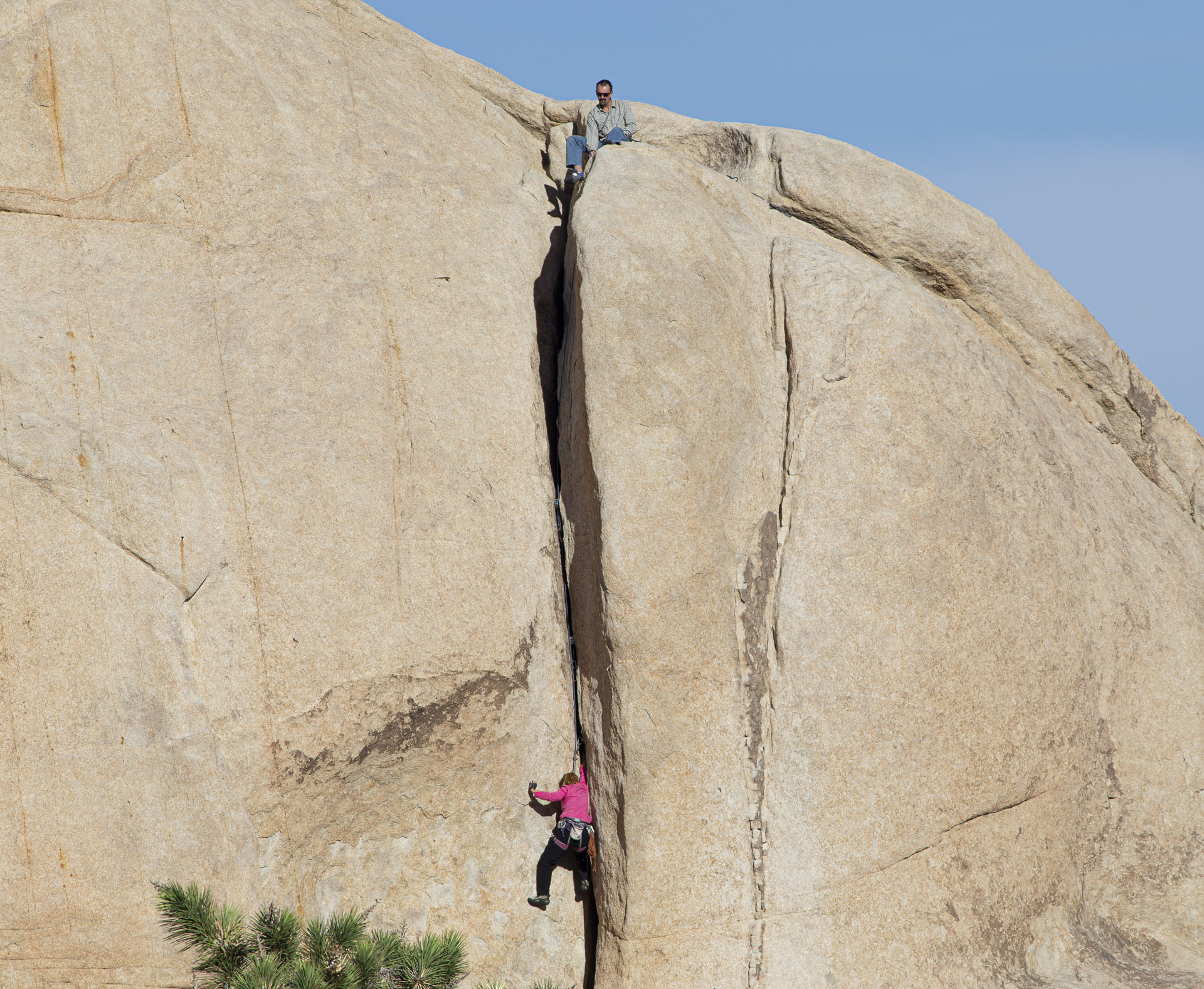 Rock Climbing in Joshua Tree NP #3